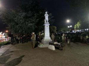 Anzacs honoured in field of poppies