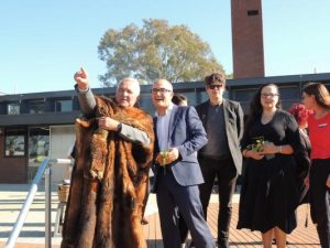 Merlino marvels at school facilities
