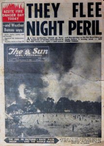 Remembering the devastating bushfires from 60 years ago