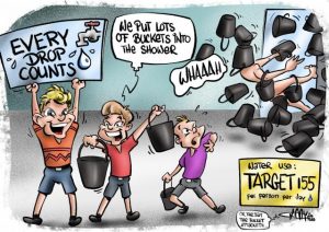 CARTOON: Saving on water