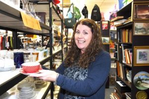 A Q&A with Op Shop coordinator Lesley Conway