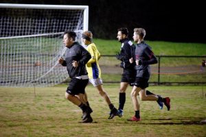 Barkers men take honours in local derby