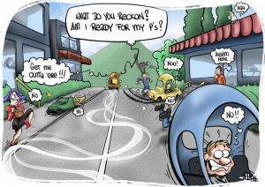 CARTOON: Free Ps and Ls makes drivers ready for the roads