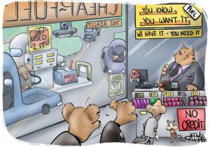 CARTOON: Fuel need beats cost