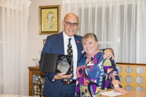 Caladenia’s board chair of 26 years congratulated for service