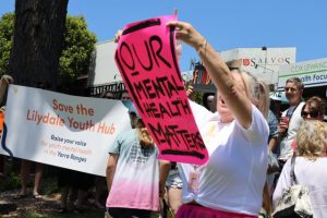 Young people march, raise voice in support of Youth Hub