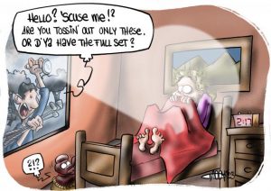 CARTOON: Hard rubbish on the mind