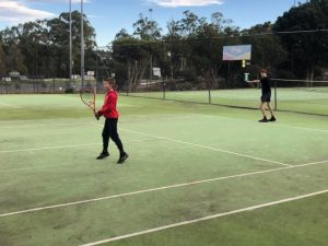 Lilydale Tennis Club players gets back to the court