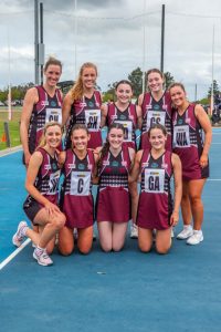 High flying, bodies on the line kind of netball