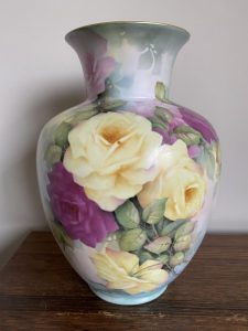 Presenting paintings on porcelain at Mont De Lancey Historic Homestead