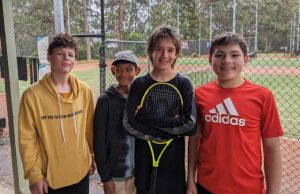 Strong round of play despite the rain