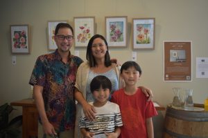 Crystal’s florals on show