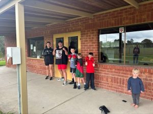 Boxing talent donation for local kids