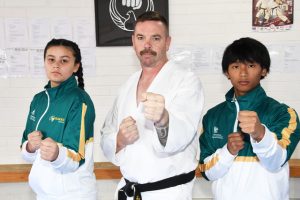 Karate siblings Stephen and Casey Cameron set sights for World Championships