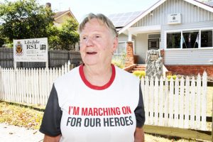 Nita marched on in March for veterans