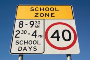 School zones return for Term Two