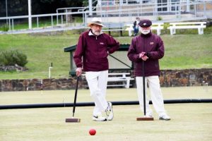 Rounding out the croquet season on a high