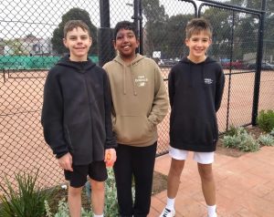 Outplayed in early tennis