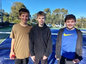 Valiant efforts at Lilydale Tennis Club