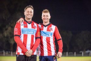 Barkers enjoy a wet away day