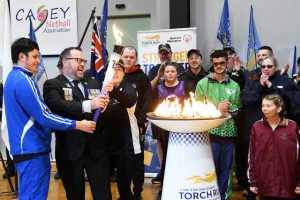 Torch shines for Special Olympics