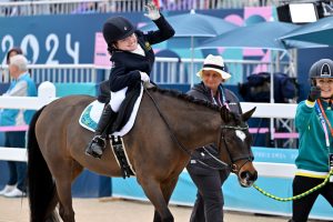 Successful debut, Bridget Murphy’s first riding in Paralympics