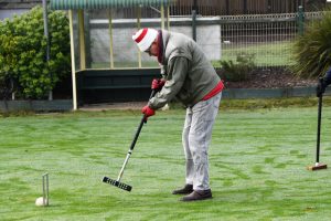 Challenging croquet play proves every hoop counts