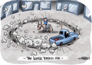CARTOON: Illegal tobacco war