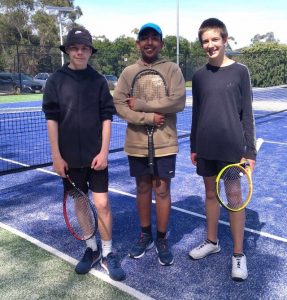One from three for Lilydale Tennis Club