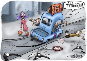 CARTOON: Free speech