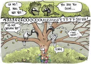 CARTOON: Early autumn