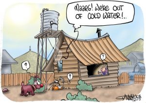CARTOON: No cold water
