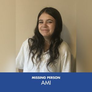 Urgent search for missing 14-year-old Ami