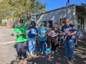 Volunteers share their thoughts as early voting opens in Healesville