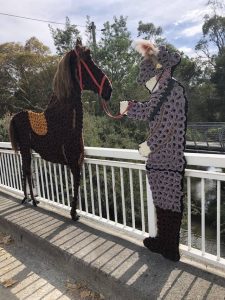 Thousands of poppies delight Main Street ahead of Anzac Day