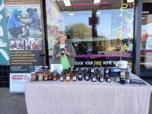Maria Bast bids farewell to Wandin jam stall that raised funds for leprosy
