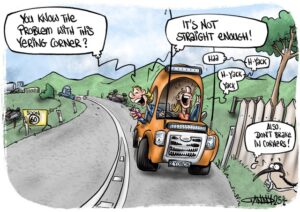 CARTOON: Not straight enough