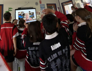 Dr Karl drops in – virtually!