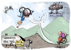 CARTOON: All access trail