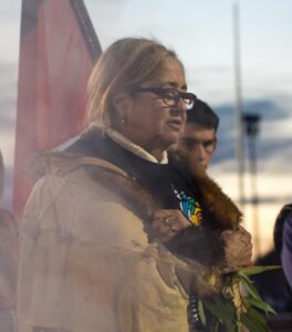 Aboriginal elder attends rugby match despite disappointment