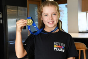 Jumping gymnast wows at first Nationals appearance