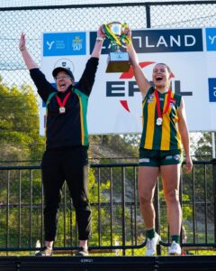 Three-peat for Mustang Women