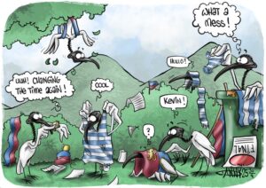 CARTOON: Grand Final mess and time savings