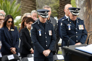 In pictures: Nation pauses to honour Blue Ribbon Day