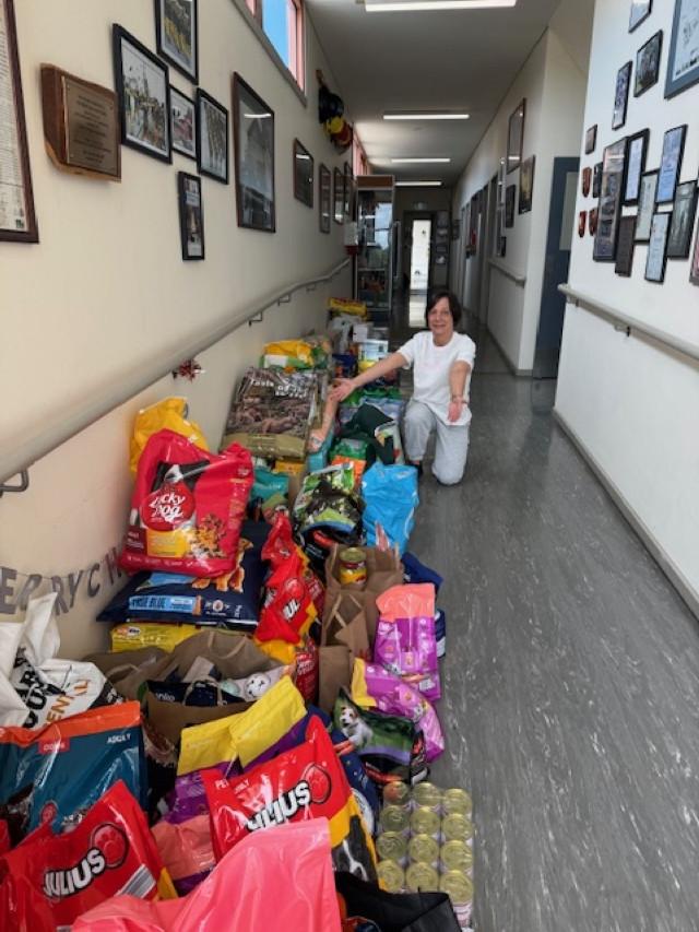 Pets to the fore as donations deliver essentials